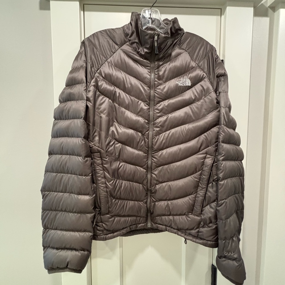 The North Face Gray Puffer Jacket